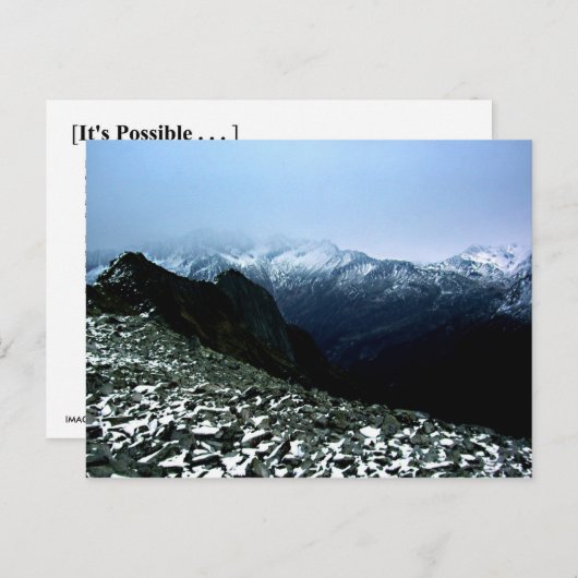 CARTE POSTALE C'EST POSSIBLE (Devant / Derrière)