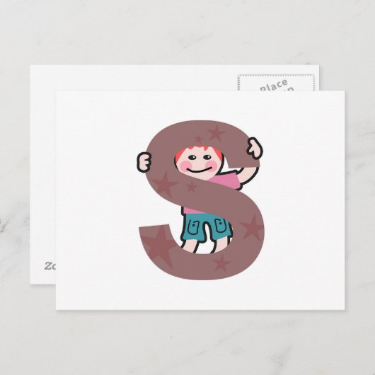 Carte Postale C'est pour....... (Devant / Derrière)