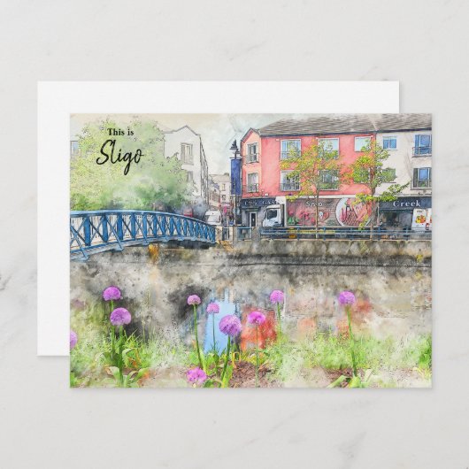 Carte Postale C'est Sligo -Irlande (Devant / Derrière)