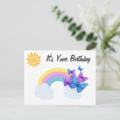 Carte Postale C'est ton anniversaire (Debout devant)