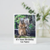 Carte Postale C'est ton anniversaire, craque ! Blague drôle de l (Debout devant)