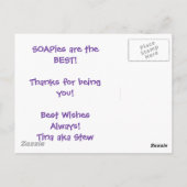 CARTE POSTALE C'EST TOUT......, PARCS ALEX ! (Dos)