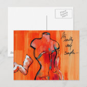 Carte Postale C'est très simple (Devant / Derrière)