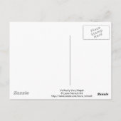 Carte Postale C'est très simple (Dos)