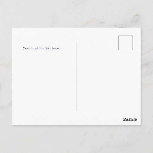 Carte Postale C'est un arc-en-ciel moderne enlacé (Dos)