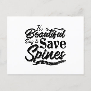 Carte Postale C'est un beau jour Chiropratique Chiropractor