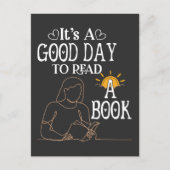 Carte Postale C'Est Un Bon Jour Pour Lire Chemise, Chemise De Ré (Devant)