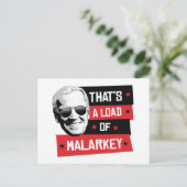 Carte Postale C'est un chargement de Malarkey Biden 2020 (Debout devant)