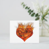 Carte Postale C'est un coeur flamboyant ! (Debout devant)