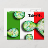 CARTE POSTALE C'EST UN ÉTRANGER DE CE MONDE ! (Devant / Derrière)