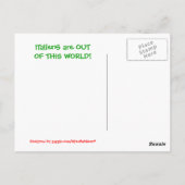 CARTE POSTALE C'EST UN ÉTRANGER DE CE MONDE ! (Dos)