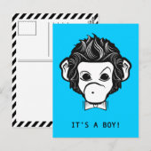 Carte Postale c'est un garçon ! (Devant / Derrière)