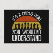 Carte Postale C'est un jeu d'échecs - vous ne comprendriez pas (Devant)
