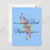 Carte Postale C'est un jour que le Seigneur a fait (Devant / Derrière)