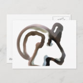 Carte Postale C'est un mouton… Je pense (Devant / Derrière)