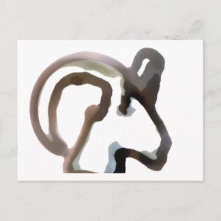 Carte Postale C'est un mouton… Je pense