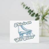 Carte Postale C'est un patinage complet (Debout devant)