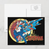 Carte Postale C'est un travail pour � Superman (Devant / Derrière)