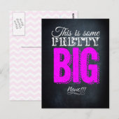 Carte Postale C'est une assez grande nouvelle (Devant / Derrière)