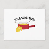 Carte Postale C'est une chose suisse (Devant)