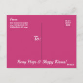 Carte Postale C'est une Faire-part "New Pet" (Dos)