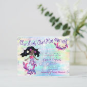 Carte Postale C'est une fille - une fille de sirène (Debout devant)