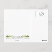 Carte postale C'est une jungle ici (Dos)