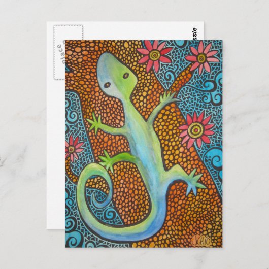 Carte Postale C'est une jungle là (Devant / Derrière)