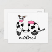 Carte Postale C'est une Mooped ! (Devant / Derrière)