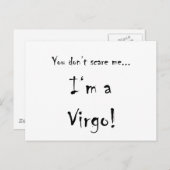 Carte Postale C'est Virgo Thing ! (Devant / Derrière)