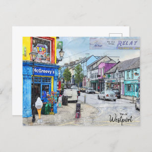 Carte Postale C'est Westport-Ireland