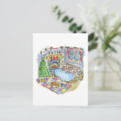 Carte Postale C'était la nuit avant Noël (Debout devant)