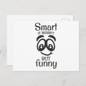 Carte Postale C'était pas si drôle que ça. (Devant / Derrière)