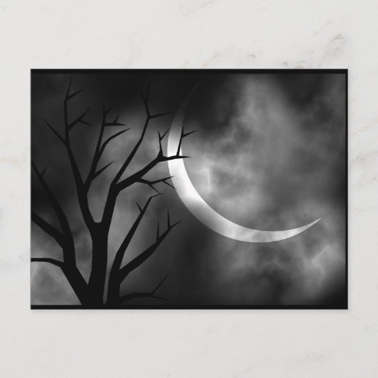 Carte Postale C'était une nuit sombre et orageuse (Devant)