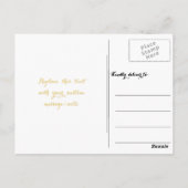 Carte Postale Cette citation d'encouragement "Cela aussi passera (Dos)