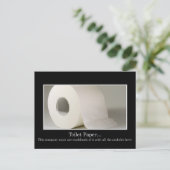 Carte Postale Cette entreprise doit utiliser beaucoup de papier  (Debout devant)