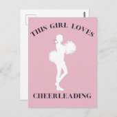 Carte Postale Cette Fille Aime La Fille (Devant / Derrière)