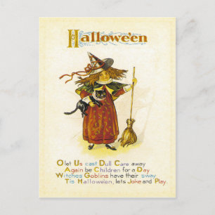 Carte Postale Cette Hallowe'en