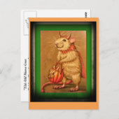 Carte Postale Cette vieille souris (Devant / Derrière)