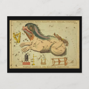 Carte Postale Cetus, Fornax Chemica, Machina Electrica, etc.