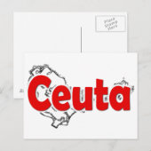 Carte Postale Ceuta (Devant / Derrière)