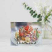 Carte Postale Ceviche péruvienne ! (Debout devant)