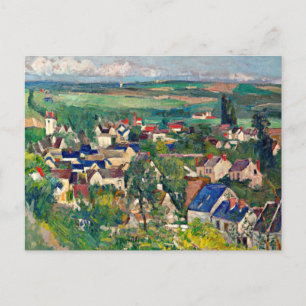 Carte Postale Cezanne - Auvers, Vue panoramique,
