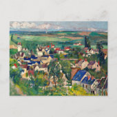 Carte Postale Cezanne - Auvers, Vue panoramique, (Devant)