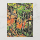 Carte Postale Cezanne - Dans le Parc du Château Noir (Devant)