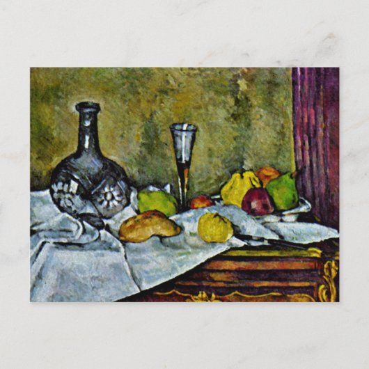 Carte Postale Cezanne - Dessert, (Devant)