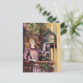 Carte Postale Cezanne - Fille avec cage à oiseaux (Debout devant)