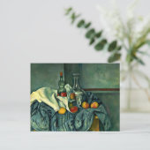 Carte Postale Cezanne - La bouteille de menthe poivrée (Debout devant)