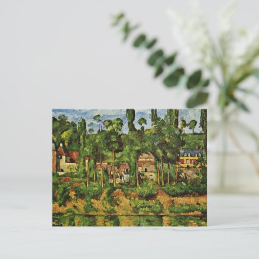 Carte Postale Cezanne - Le Château de Medan (Debout devant)