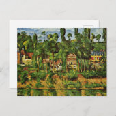Carte Postale Cezanne - Le Château de Medan (Devant / Derrière)